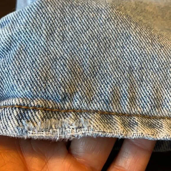 PACSUN Women’s Button Down Denim Mini Jean Skirt Blue Size 27 - Picture 7 of 11